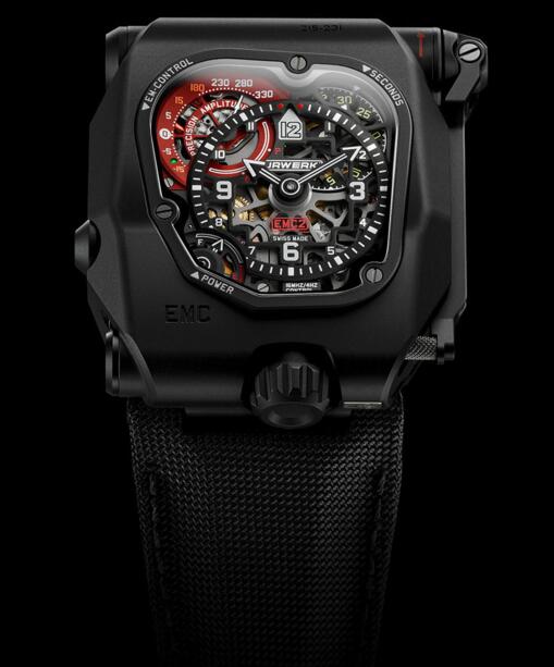 Best Replica Urwerk EMC TIME HUNTER X-RAY men watch review